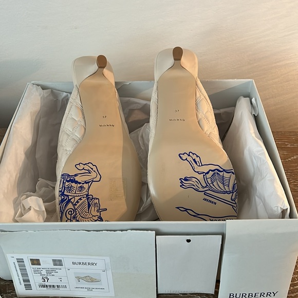 Burberry kitten heel size 37 New - Picture 4 of 11